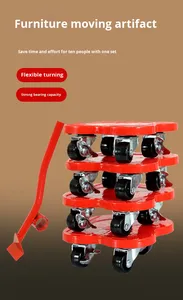 Herramientas para Mover Muebles, Elevador de Muebles Resistente, Deslizadores para Electrodomésticos que Ahorran Esfuerzo, Juego de Herramientas para Mover Muebles Grandes, Fáciles y Seguras - Product Image 4