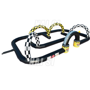 Thiết kế mới tùy chỉnh kích thước đi Kart <span class=keywords><strong>Inflatable</strong></span> đua theo dõi <span class=keywords><strong>Inflatable</strong></span> Bumper xe đua theo dõi Arena - Product Image 2