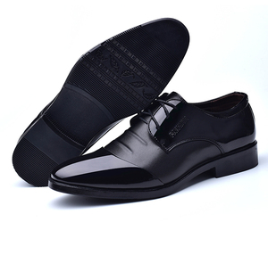 Chaussures habillées <span class=keywords><strong>pour</strong></span> hommes en cuir <span class=keywords><strong>italien</strong></span> avec logo personnalisé, chaussures de soirée en cuir <span class=keywords><strong>pour</strong></span> hommes, 2026 Sepatu Souliers Hommes En Cuir Pria Men Dress Shoes - Product Image 2