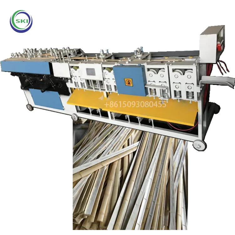 Machine en bambou à largeur fixe, trancheur industriel, pour modeler des bâtons