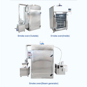 Ahumador Industrial OCEAN para Atún Frío, 500 kg/h, Ahumador de Jamón Horneado, Ahumador Eléctrico de Acero Inoxidable para Carne - Product Image 2