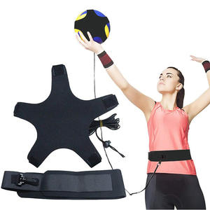 Dispositivo de entrenamiento de voleibol Work Record: Set de rebote de nailon con correa para la cintura para adultos y niños - Product Image 3