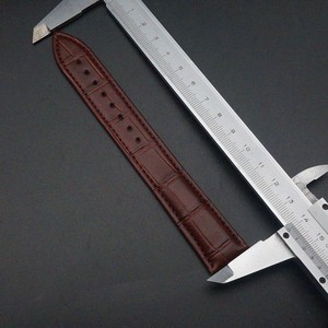 <span class=keywords><strong>Bracelet</strong></span> de <span class=keywords><strong>montre</strong></span> pour <span class=keywords><strong>homme</strong></span> en <span class=keywords><strong>cuir</strong></span> véritable, sangle en <span class=keywords><strong>cuir</strong></span> de vachette extensible, doux et confortable, 14 mm, 16 mm, 18 mm, 19 mm, 20 mm, 21 mm, 22 mm, marron, noir - Product Image 3