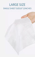 Serviettes faciales jetables de serviette faciale de nettoyage pour l'usage à la maison de beauté de station thermale