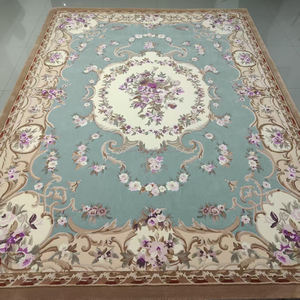 9 x12 עבה בעבודת יד צמר פרחונית חמניות בסגנון שטיחים אזור שטיחים אזור שטיחים בצבע ורוד כחול ירוק בהיר לסלון הבית - Product Image 2