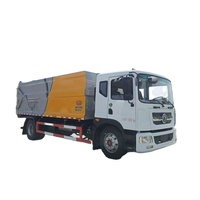 Camion de collecte des déchets Dongfeng Produit à crochet de levage Camion à ordures de levage à grand bras
