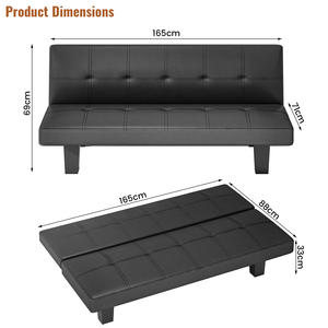 <span class=keywords><strong>Divano</strong></span> <span class=keywords><strong>Letto</strong></span> Convertibile in Pelle PU di Lusso, Mobili per Soggiorno, <span class=keywords><strong>Divano</strong></span> Futon Pieghevole, Offerta Speciale - Product Image 6