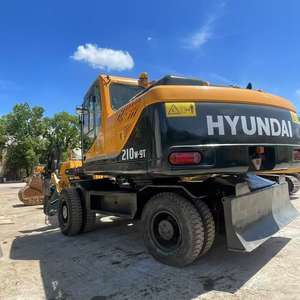 Nouveau prix de l'excavatrice hydraulique de roue de R210w-9t d'occasion en bon état approprié au creusement de construction/agriculture - Product Image 4