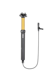 Tige de suspension télescopique en alliage d'aluminium pour <span class=keywords><strong>VTT</strong></span> avec commande par câble, course réglable 60-175 mm, diamètre 31,6/30,9 mm - Product Image 3