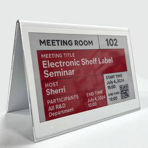 7,3 Zoll doppelseitiger E-Ink-Bildschirm 4-Farben-Epaper E-Ink-Display Digital Table Reservierung schild Gerät für ESL-Typenschild Beschilderung - Product Image 4
