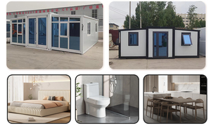 บ้านหลังคาโค้งในทะเล ตู้คอนเทนเนอร์ขนาด 40 ฟุต บ้านคอนเทนเนอร์ราคาถูกพร้อมบานพับ บันดาเบิร์ก - Product Image 3