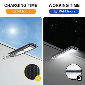 KCD <span class=keywords><strong>Sans</strong></span> Électricité Privé ABS Intégré 6500k 100w 120w 150w Réverbère Extérieur Induction <span class=keywords><strong>Solaire</strong></span> Réverbère - Product Image 2