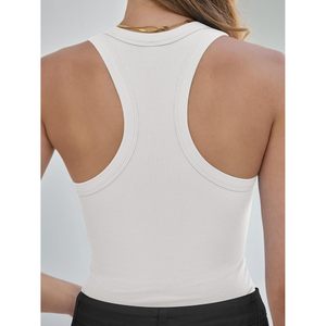 FOXA Womens Ribbed <b>Tank</b> <b>Top</b> Sleeveless <b>Square</b> <b>Neck</b> Slim Fit Breathable Knit Workout Casual <b>Top</b> Summer Wear - Product Image 2