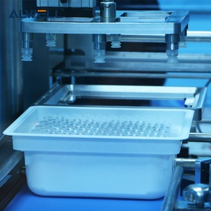 Machine de bouchage automatique électrique ALWELL pour liquides et poudres injectables, emballage en verre, 1-100 ml, solution clé en main pour flacons et seringues - Product Image 6