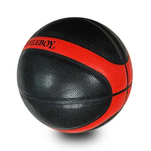 अनुकूलित पैटर्न आउटडोर pu सामग्री व्यक्तिगत बास्केटबॉल खेल बॉल