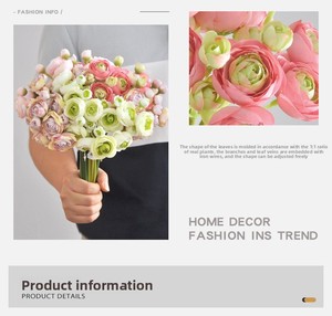 Accesorios de Fotografía, Decoración del Hogar, Mini Ramo de Echeveria, Ramo Artificial para Damas de Honor de Boda - Product Image 4