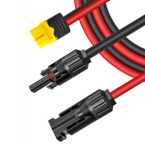 Fiche solaire 12AWG vers câble d'extension XT60 pour mini générateur solaire EB55 Powerstation <span class=keywords><strong>Ecoflow</strong></span> Delta Pro River - Product Image 2