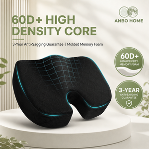 Coussin de siège en <span class=keywords><strong>mousse</strong></span> à mémoire de forme <span class=keywords><strong>pour</strong></span> chaise de bureau, coussin de fessier <span class=keywords><strong>pour</strong></span> siège de jeu, de camion et d'avion - Product Image 6