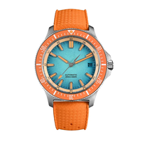 Montre de plongée pour homme STR-D03A, automatique, superluminescente, sportive, résistante à l'eau 200 m, montre-bracelet