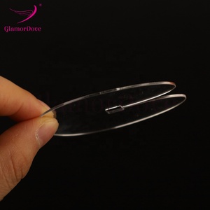 GlamorDove Bouclier thermique en acrylique de haute qualité pour <span class=keywords><strong>extensions</strong></span> de cheveux à la kératine, outil professionnel pour salon de coiffure - Product Image 3