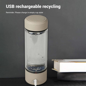 Portable Handheld Hydrogen-Rich Water <b>Bottle</b> Glass USB Rechargeable Eco-Friendly With Gift <b>Box</b> For Home Office - Product Image 5