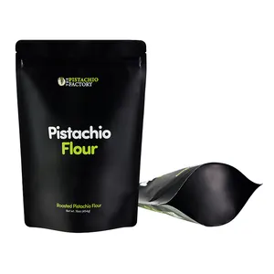 Atacado Reciclável 1Kg 100Microns PET/VMPET/CPP Plástico Oxigênio Isolamento Folha De Alumínio De Vácuo Café Stand Up Embalagem Saco