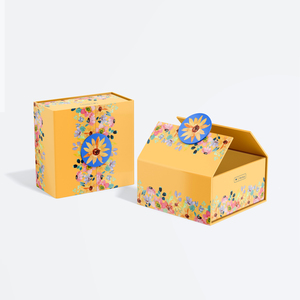 Caja de Regalo de Diseño de Doble Puerta con Certificación ISO9001 para Navidad, Logotipo Dorado y Plateado Impreso en Papel de Embalaje, Cajas Plegables Únicas - Product Image 4