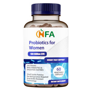 Suplemento Herbal Personalizado con Probióticos para Mujeres en Cápsulas con Prebióticos, Ayuda a Apoyar la Flora Intestinal - Product Image 1