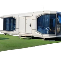Offre Spéciale Maison Mobile de Luxe Petite Maison Grand Espace Maison Capsule Hôtel Maison Mobile Maisons de Luxe Hôtel Mobile