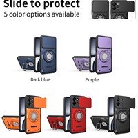 Coque de téléphone antichoc en gel de silicone de type fenêtre deux-en-un pour TECNO SPARK GO 3/20 avec design épuré et fonctionnalités pratiques