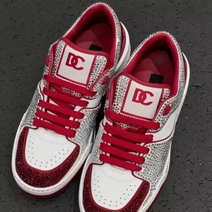Zapatos de Diseñador de Alta Gama con Diamantes, Zapatillas de Moda para Mujer, Transpirables y Cómodas, Zapatos Casuales de Estilo Masculino para Caminar - Product Image 2