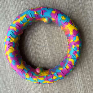 Giocattoli da Masticare per Cani in EVA Resistenti e Ecologici con Anello di Trazione per Addestramento Interattivo all'Aperto - Product Image 4