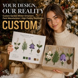 Jouet en peluche personnalisé OEM ODM, mascotte décorative d'hiver pour jardin, animal en peluche, jouet promotionnel CPC de Noël, cadeau de vacances - Product Image 1