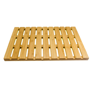 Manufacturer Bamboo <strong>Bath</strong> <strong>Mat</strong> Non Slip Bathroom Board <strong>Runner</strong> Natural Wood Slatted Shower <strong>Mat</strong> - Product Image 1