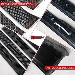 Pedal de Bienvenida para Automóvil Estilo BB de Fibra de Carbono Seca, en Oferta, para Rolls Royce Cullinan - Product Image 3