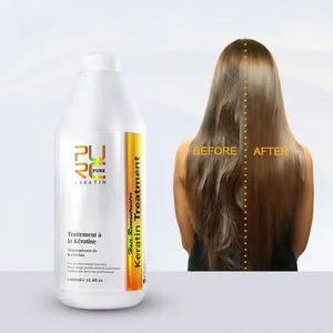 ダメージを受けたヘアトリートメントのための最高品質のブラジルのケラチンは、髪のケラチンを矯正するスムージングを修復します