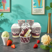 AT PACK Gobelets et couvercles jetables en plastique PET transparent de 12oz/16oz Bols d'açai à emporter pour service de restauration à emporter