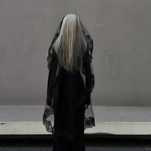 <span class=keywords><strong>Velo</strong></span> de encaje negro de una sola capa, accesorio para el cabello de malla, tocado gótico Yk para cosplay de Halloween, Virgen María, <span class=keywords><strong>novia</strong></span> fantasma, monja - Product Image 6