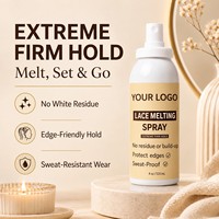 Spray Fixateur Adhésif Fort pour Perruques et Extensions Lace Front 4oz