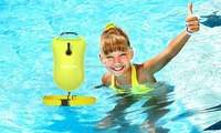 Bouée de natation en pvc ouverte pour enfants, sur mesure, disponible en vert et en grande taille, sécurité OEM, sécurité, nouveau