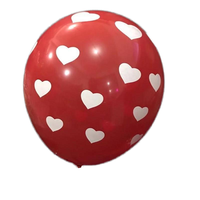 Ballons ronds en latex imprimés en sérigraphie 2 couleurs pour la Journée de la Terre