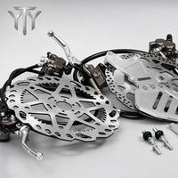 Support de frein avant et arrière KYZ en aluminium CNC haute performance pour Surron Ultra Bee Light Bee Talaria MX4 XXX Moto tout-terrain électrique 2026