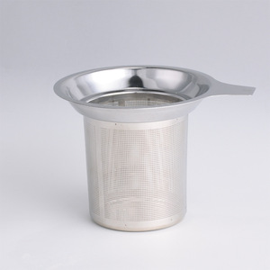 <span class=keywords><strong>Infuseur</strong></span> à thé à feuilles mobiles 18/8 passoire à café en acier inoxydable avec grande capacité pour théières tasse tasse à thé infuser café - Product Image 1