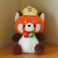 Lindos Peluches de Animales con Gorro y Campana - Peluches Suaves de Varios Estilos para Premios de Máquinas de Garras |   Venta al por Mayor Directa de Fábrica