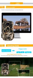 Caméra de chasse <span class=keywords><strong>Hdking</strong></span> 2.7k Wifi Trail, sécurité extérieure sans fil, vision nocturne, photo 32mp, 1080P, étanche, solaire/batterie - Product Image 5