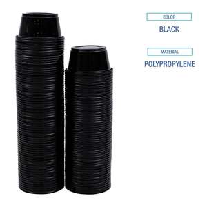 ถ้วยซูเฟล่แบบใช้แล้วทิ้ง ขนาด 2 ออนซ์ ทำจากโพลีโพรพิลีน สีดำ บรรจุ 125 ถ้วย/ซอง/20 ซอง/กล่อง - Product Image 5