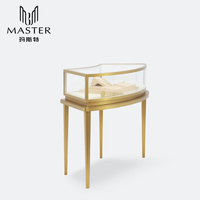 Vitrine de présentation haut de gamme pour bijouterie MASTER, meuble de présentation de bijoux de luxe pour la vente au détail de montres et de collections de diamants précieux