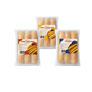 Banh Mi Congelado Salado con Carne de Res y Queso, Alto en Proteínas, Halal, 90g, Listo para Usar, Envasado al Vacío, para Niños, Thai Minh Vietnam - Product Image 6