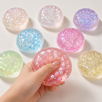 Jouet Squishy en forme de pain de cristal de 8,5 cm, texture douce et moelleuse, pour soulager le stress et la décompression des mains, cadeaux de fête, boîte surprise