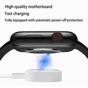 <span class=keywords><strong>Chargeur</strong></span> magnétique sans fil intelligent pour <span class=keywords><strong>montre</strong></span> <span class=keywords><strong>connectée</strong></span> avec QC2.0 et OTP pour <span class=keywords><strong>Apple</strong></span> Watch Series 1-9 (sortie 5V/1A) - Product Image 2